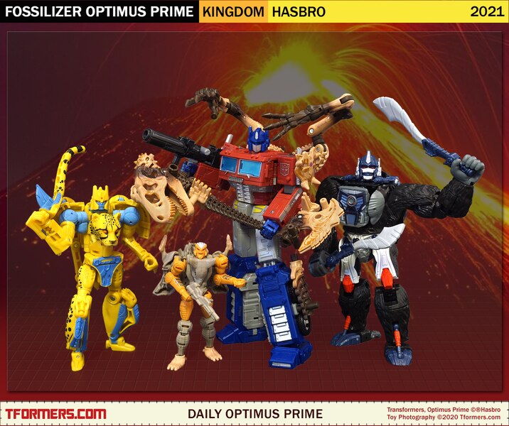 Daily Prime   Kingdom Fossilizer Optimus Prime (1 of 1)